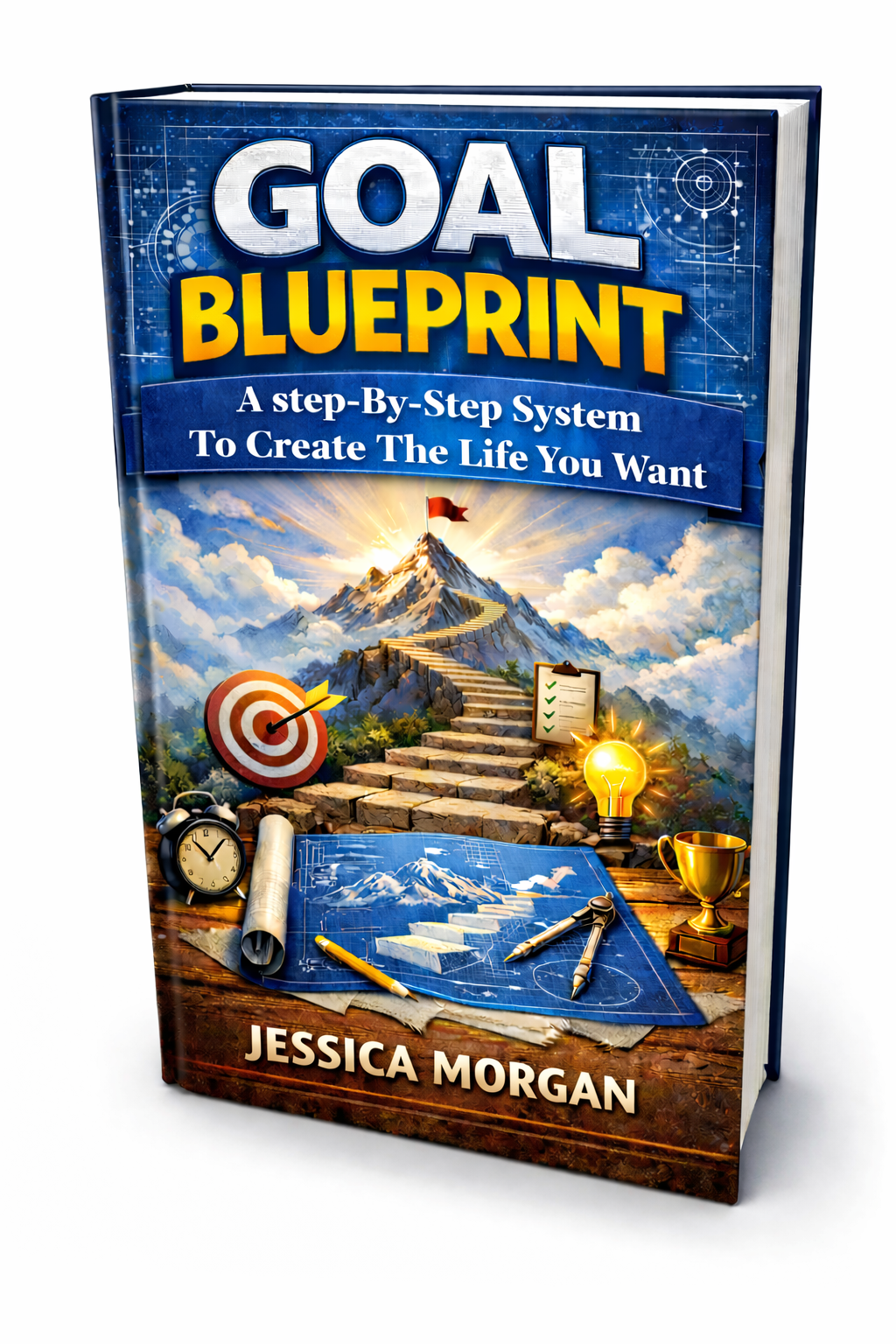 The Goal Blueprint - A Step-By-Step System To Create The Life You Want - Digital Guide